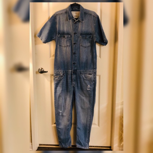 zara men's jumpsuits